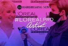 Nadia Kontogeorgis – Jury of the L’Oréal Pro Artists Audition.