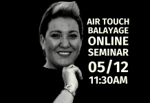 Σεμινάριο AIRTOUCH BALAYAGE by Dimitra Karampela