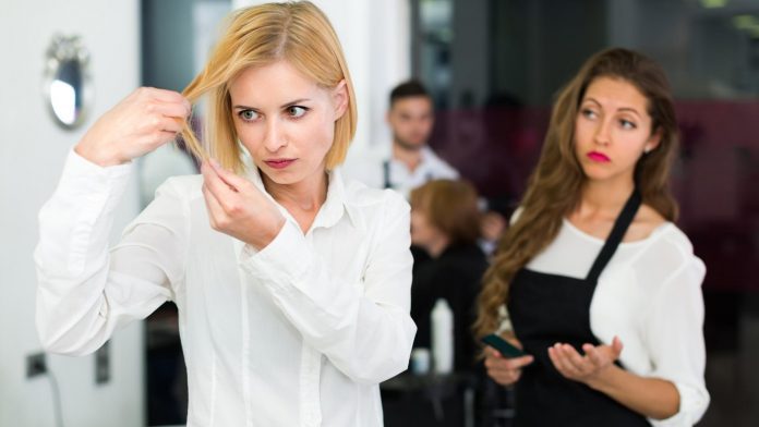 Customer at the salon. Types and behaviours.