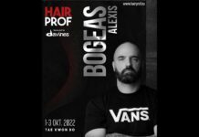 Alexis Bogeas at Hairprof 2022