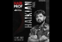 Paul Haikian at Hairprof 2022