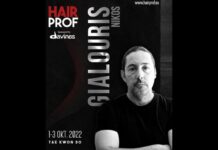 Nikos Gialouris at Hairprof 2022