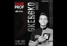 Kristi Gkergko at Hairprof 2022