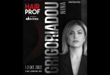 Nina Grigoriadou at Hairprof 2022