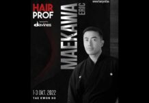 Eric Maekawa at Hairprof 2022