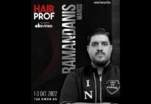 Manos Ramandanis at Hairprof 2022
