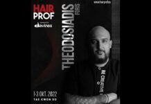 Foris Theodosiades at Hairprof 2022
