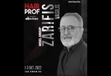 Vassilis Zareifis together with Misel Group IEK at Hairpof 2022