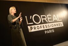 Jenny Kamaradou at the Inpiration Days of L’Oréal Professionnel in Larissa