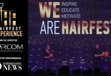 Olga Gianneri and Marios Theodosiou at Hairfest Experiece 2023