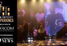 Tsarouhas-Kargakis and Tselepis at Hairfest Experiece 2023