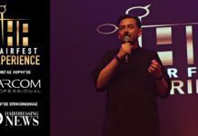 Christos Papageorgiou at Hairfest Experience 2023