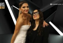 Η Ελένη Μασκαλίδου & η Αντζελίνα Μουρατίδου στο stage του Hairfest Experience 2024