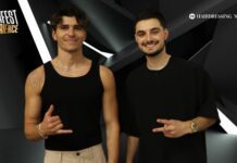 O Οlsions Kehagias & o Dimitris Kioultzopoulos στο stage του HAIRFEST EXPERIENCE 2024